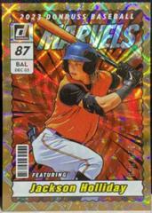 Jackson Holliday #M3 Baseball Cards 2023 Panini Donruss Marvels Prices