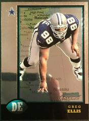 Greg Ellis #6 Football Cards 1998 Bowman Chrome Prices