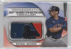 Rafael Devers Baseball Cards 2022 Topps MLB Logo Medallion Relics Prices