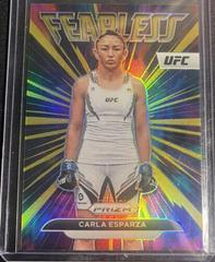 Carla Esparza [Gold] #18 Ufc Cards 2023 Panini Prizm UFC Fearless Prices