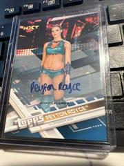Peyton Royce [Blue Autograph] Wrestling Cards 2017 Topps WWE Prices