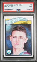 Phil Foden #36 Soccer Cards 2019 Topps Living UEFA Champions League Prices