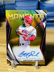 Anthony Rendon [Gold Refractor] Baseball Cards 2021 Topps Finest Moments Autographs Prices