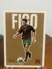 Luis Figo [Bronze] Soccer Cards 2017 Panini Nobility Prices