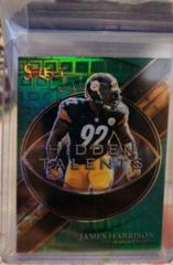 James Harrison [Green] Football Cards 2021 Panini Select Hidden Talents Prices