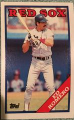 Ed Romero Baseball Cards 1988 Topps Prices