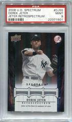 Derek Jeter #DJ55 Baseball Cards 2008 Upper Deck Spectrum Jeter Retrospectrum Prices