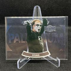 Sting #P-25 Wrestling Cards 2022 SkyBox Metal Universe AEW Palladium Prices