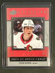 Tyler Kleven [Gold] #HR62 Hockey Cards 2023 Upper Deck Honor Roll Prices