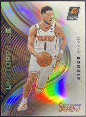 Devin Booker [Silver] #17 Basketball Cards 2022 Panini Select Unstoppable Prices