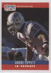Andre Tippett #208 Football Cards 1990 Pro Set FACT Cincinnati Prices