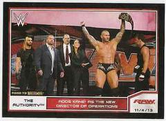 The Authority Wrestling Cards 2014 Topps WWE Road to Wrestlemania Prices