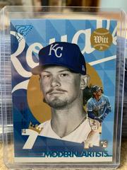Bobby Witt Jr. [Blue] Baseball Cards 2022 Topps Gallery Modern Artists Prices