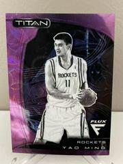 Yao Ming [Purple Scope] #25 Basketball Cards 2022 Panini Flux Titan Prices