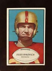 Jules Rykovich #74 Football Cards 1953 Bowman Prices