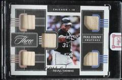 Frank Thomas [Silver] #FCS-FT Baseball Cards 2022 Panini Three and Two Full Count Swatches Prices