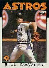 Bill Dawley #376 Baseball Cards 1986 Topps Tiffany Prices