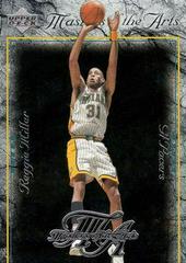 Reggie Miller #MA10 Basketball Cards 2000 Upper Deck Masters of the Arts Prices