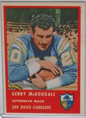 Gerry McDougall Football Cards 1963 Fleer Prices