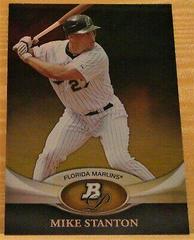 Mike Stanton [Gold] Baseball Cards 2011 Bowman Platinum Prices