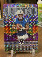 Anthony Richardson [Purple] #I-3 Football Cards 2023 Panini Mosaic Introductions Prices