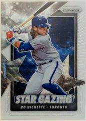 Bo Bichette [Blue Wave Prizm] #SG-6 Baseball Cards 2020 Panini Prizm Star Gazing Prices