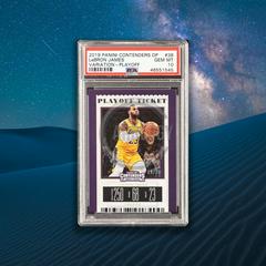LeBron James [Variation Playoff] #38 Basketball Cards 2019 Panini Contenders Draft Picks Prices