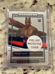 The All Mighty Bobby Lashley #24 Wrestling Cards 2022 Panini Impeccable WWE Stainless Stars Prices