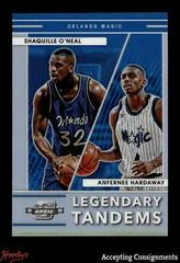Anfernee Hardaway, Shaquille O'Neal #12 Basketball Cards 2021 Panini Contenders Optic Legendary Tandems Prices
