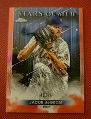 Jacob deGrom [Red] #SMLBC-13 Baseball Cards 2022 Topps Stars of MLB Chrome Prices
