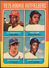 Rookie Outfielders #622 Baseball Cards 1975 Topps Mini Prices