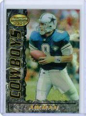 Troy Aikman [Black Refractor] Football Cards 1995 Bowman's Best Prices
