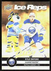 Kyle Okposo, Sabretooth [Gold] Hockey Cards 2023 Upper Deck MVP Ice Reps Prices