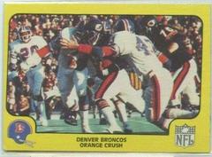 Denver Broncos [Orange Crush] Football Cards 1978 Fleer Team Action Prices