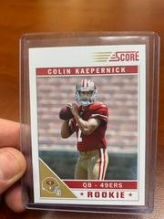 Colin Kaepernick [Field in Background With Hashmarks] #320 Football Cards 2011 Panini Score Prices