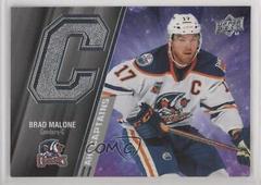Brad Malone Hockey Cards 2021 Upper Deck AHL Captains Prices