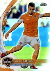 Will Bruin [Orange Refractor] Soccer Cards 2014 Topps Chrome MLS Prices