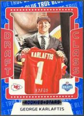 George Karlaftis [True Blue] #DC-20 Football Cards 2022 Panini Rookies & Stars Draft Class Prices