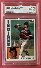 Lary Sorenson #286 Baseball Cards 1984 Topps Tiffany Prices