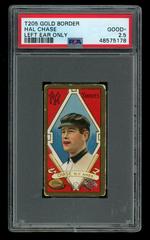Hal Chase [Left Ear Only] Baseball Cards 1911 T205 Gold Border Prices