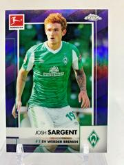 Josh Sargent [Purple Refractor] #23 Soccer Cards 2020 Topps Chrome Bundesliga Prices