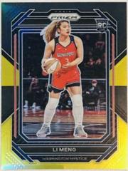 Li Meng [Black Gold] #132 Basketball Cards 2023 Panini Prizm WNBA Prices