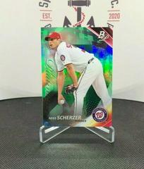 Max Scherzer [Green] #23 Baseball Cards 2017 Bowman Platinum Prices