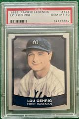 Lou Gehrig #174 Baseball Cards 1988 Pacific Legends Prices