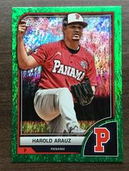 Harold Arauz [Green Sparkle] #14 Baseball Cards 2023 Topps World Classic Prices