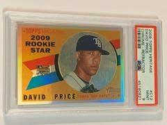David Price [Refractor] #C12 Baseball Cards 2009 Topps Heritage Chrome Prices