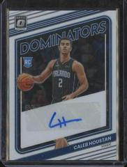 Caleb Houstan #RDS-CHS Basketball Cards 2022 Panini Donruss Optic Rookie Dominators Signatures Prices