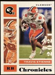 Travis Etienne Jr. [Blue] Football Cards 2021 Panini Chronicles Draft Picks Prices