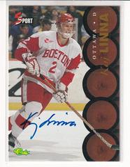 Kaj Linna Hockey Cards 1995 Classic Autographs Prices