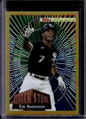 Tim Anderson [Gold] Baseball Cards 2022 Topps Finest 1994 Cornerstones Prices